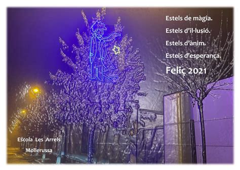 Escola Les Arrels Xmas Card 2020 PPT