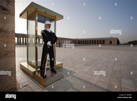 Anitkabir das Mausoleum von Mustafa Kemal Atatürk der Führer der