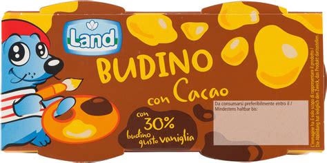 Land Budino Cacao Con Macchie Vaniglia Everli