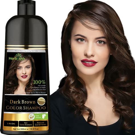 Herbishh Hair Color Shampoo F R Graues Haar Haarf Rbe Shampoo F Rbt