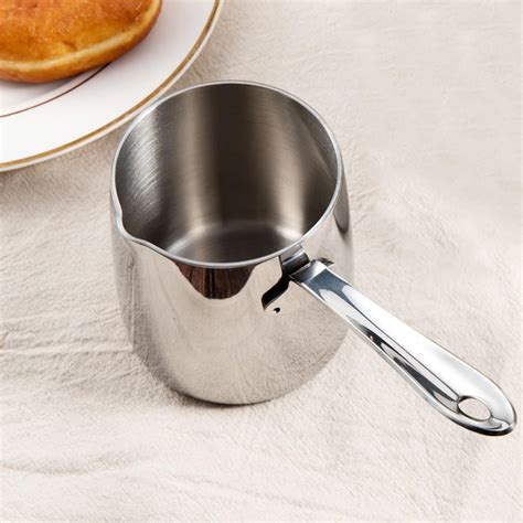 Stainless Steel Mocha Pot Ml Turkish Coffee Pot And Butter Melting