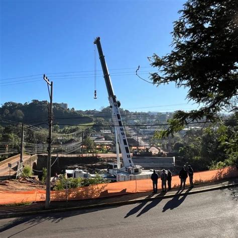 Içamento Das Vigas Exige Bloqueio Total Do Trânsito Nesta Terça E