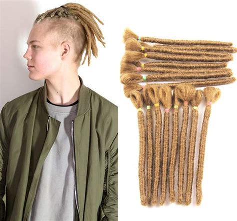 Dsoar Dreadlock Extensions For Men 6 Inch Handmade