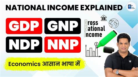 National Income Explained GDP GNP NDP NNP Economics Devraj