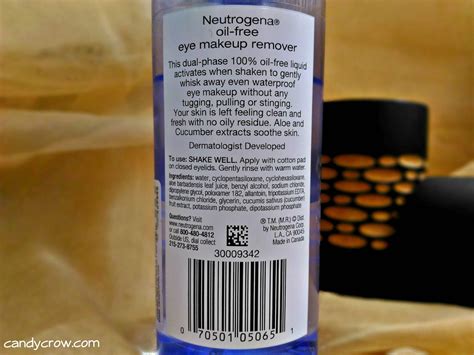 Neutrogena Oil- Free Eye Makeup Remover Review | Indian Beauty and ...