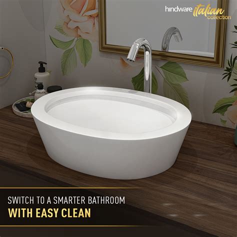 Hindware Easy Clean Self Cleaning Smart Washbasin Hindware