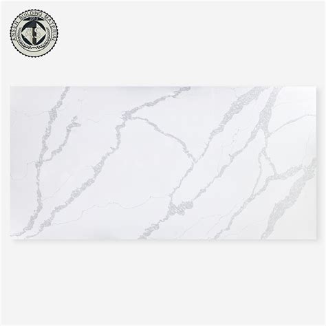 Mm Thickness Quartz Kitchen Countertop Engineered Big Slab Calacatta