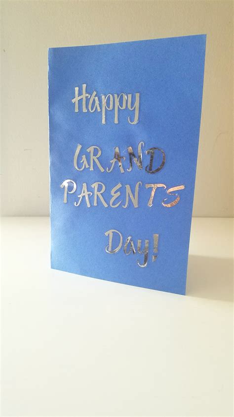 Easy DIY Grandparents Day Card {The Perfect Craft for Your Kids ...