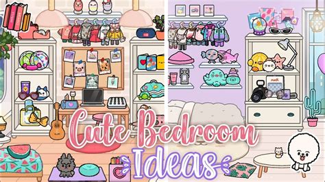 2 Cute Bedroom Ideas Toca Life World Youtube