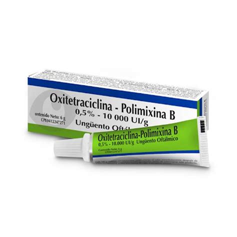 Ofterra Oxitetraciclina Polimixina Ungüento Oftálmico 7 Gr Oftalmi