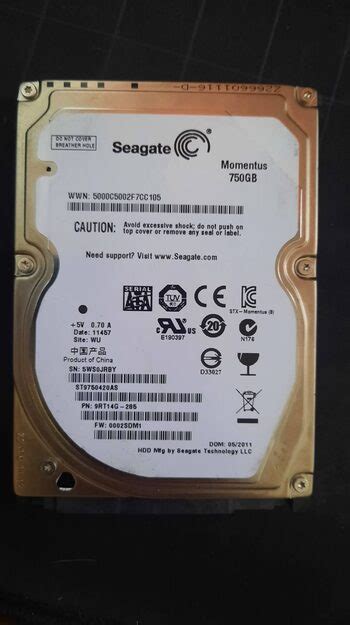 Comprar Seagate Momentus Gb Hdd Storage Eneba