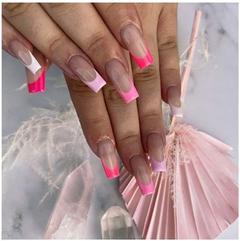 Beautiful French Tip Nails For The Glossychic