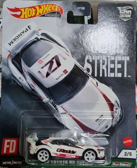 Hot Wheels Slide Street Toyota Supra Hobbies Toys Toys Games On Carousell