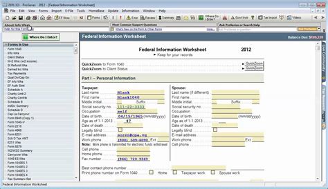 How To Print A Tax Return From Intuit Proseries Youtube