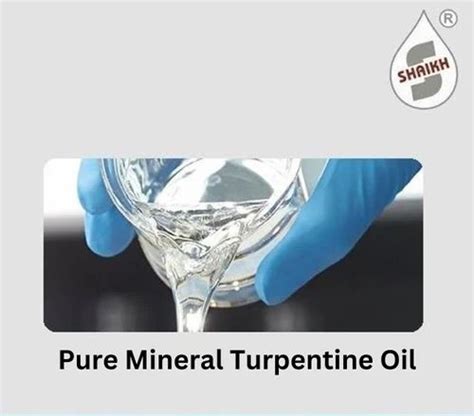 Water White Pure Mineral Turpentine Oil Grade Standard Industrial