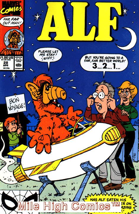 ALF MARVEL 1988 Series 28 Fair Comics Book Comic Books Copper