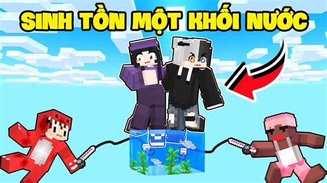 Noob Ruby Thử Thách 24h Sinh Tồn Trên 1 KHỐI NƯỚC Cực Bất Ổn Trong