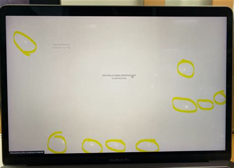 Light Bleeding Through Spots When Screen Apple Community