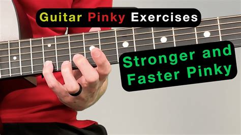 How To Get A Stronger And Faster Pinky Finger For Playing Guitar 🎸