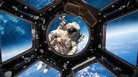 Spectacular View Of Earth Caught On Astronauts Space Walk Camera