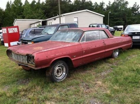 Purchase Used 1964 64 Chevrolet Chevy Impala Ss Super Sport Barn Find Rat Rod Gasser Lowrider In