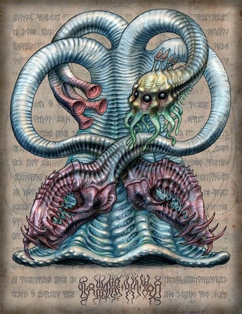 Great Race Of Yith Cthulhu Art Lovecraft Art Lovecraft Monsters