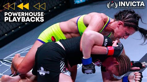 Julia Budd Submits Mollie Estes Via Rear Naked Choke Powerhouse