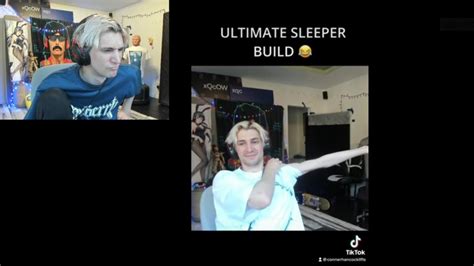 Xqc Has The Ultimate Sleeper Build Youtube