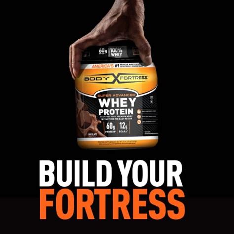 Body Fortress Super Advanced Whey Protein Powder Chocolate Flavored