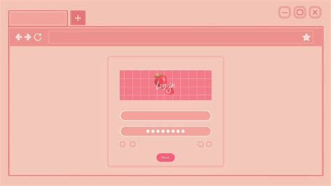 Google-Inspired Pink TEMPLATE (Log in) | Website log in template ...