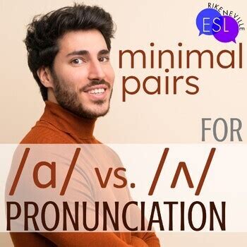 Short O Short U Minimal Pairs for ADULT ESL Pronunciation ɑ vs ʌ