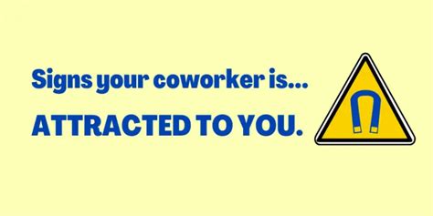 17 Signs A Coworker Is Attracted To You (Mutual Crush At Work) • Signs ...