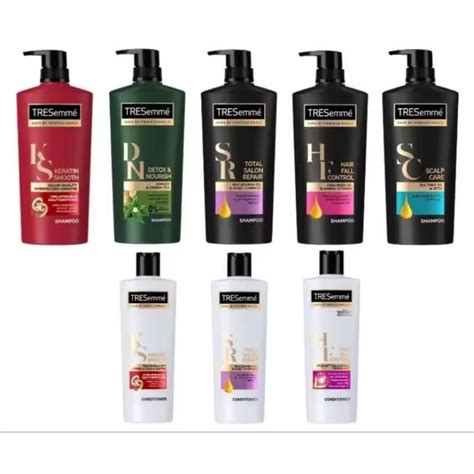 Tresemme Shampoo Keratin Smooth Conditioner Scalp Care Hair Fall