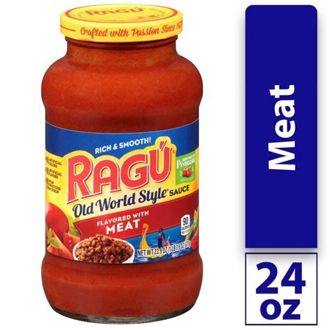 Ragu Old World Style Flavored With Meat Pasta Sauce 24 Oz Lazada Ph