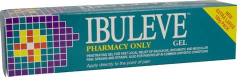 IBULEVE gel 5% 100g | Pharmacy near me