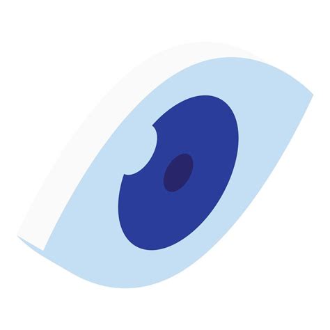 Human Eye Icon Isometric Style 15915491 Vector Art At Vecteezy