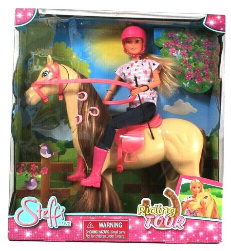 Simba Toys Steffi Love Riding Tour 11 12 And Horse Playset Doll Age 3