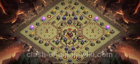 Best Max Levels War Base Th With Link Anti Air Dragon Town Hall