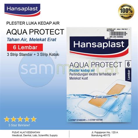 Jual Hansaplast Aqua Protect Atau Plester Kedap Air Per Lembar Di