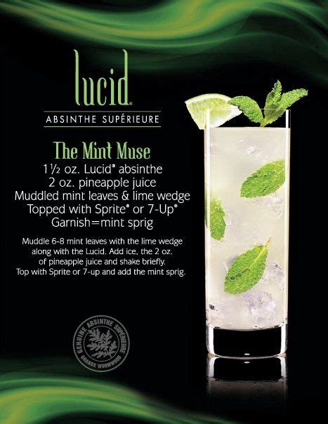 Enjoying Absinthe Starting With Lucid Absinthe Recipe Absinthe