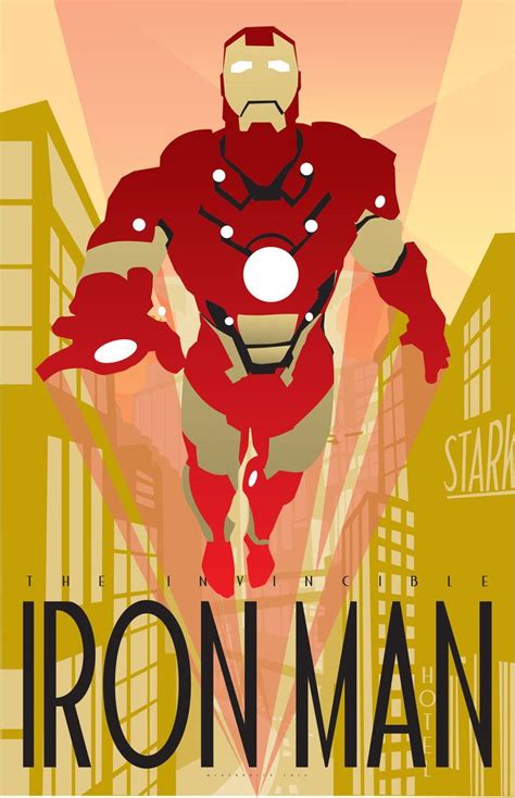 Iron Man Art Deco By CuddleswithCats On DeviantART Marvel E Dc Marvel