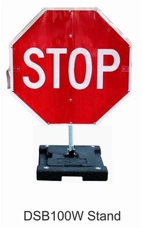 Buy Temporary STOP signs from Dornbos Sign & Safety Inc.