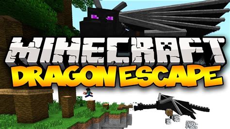 Minecraft DRAGON ESCAPE Run For Your Life Mini Game YouTube