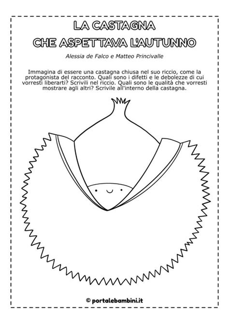 The Book Cover For La Castagna Che Aspetta Lautuno With An Image Of A