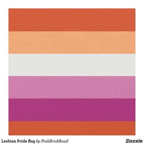 Lesbian Pride Flag Fabric