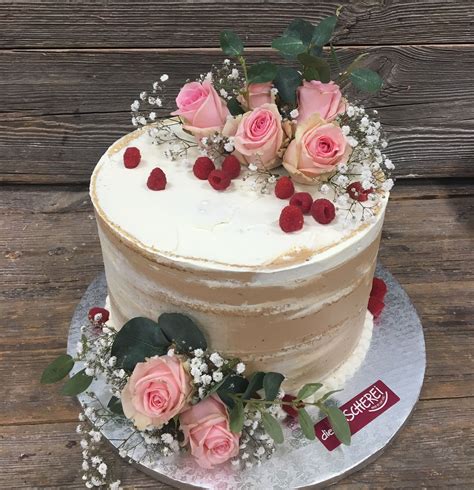 Pin Auf Naked Cake Hochzeitstorte