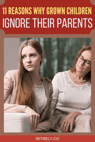 9 Reasons Why Some Grown Children Ignore Their Parents