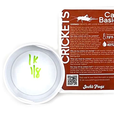 Banded Crickets 18 1000 Count Petco
