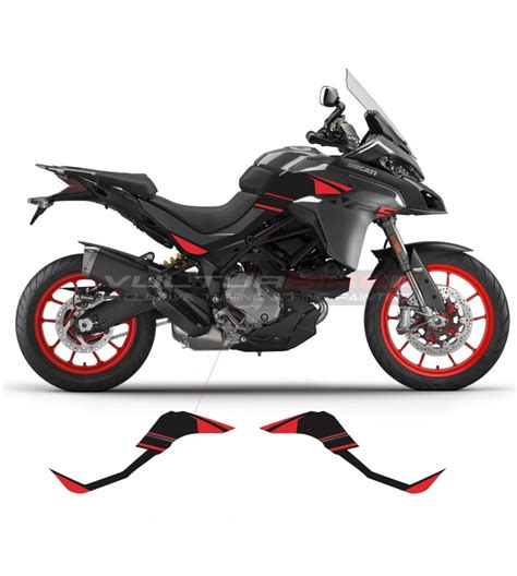 Kit autocollants pour panneaux latéraux Ducati Multistrada V2 1260