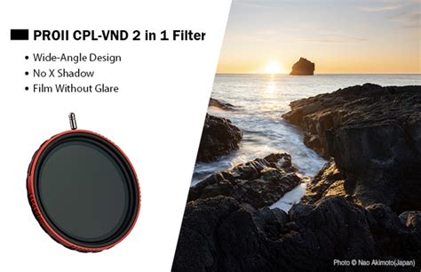 Haida Announces New 2 In 1 Circular Polarizer And VND Filter With